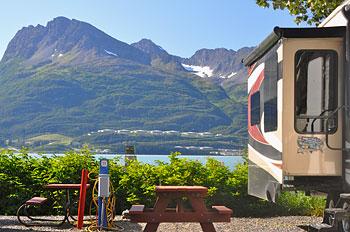 camping in Alaska