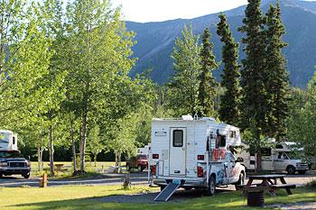 camping in Canada